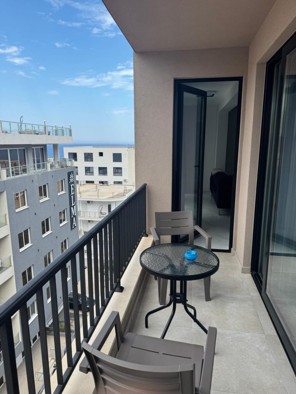 View (from property/room), Balcony/Terrace, Seating area