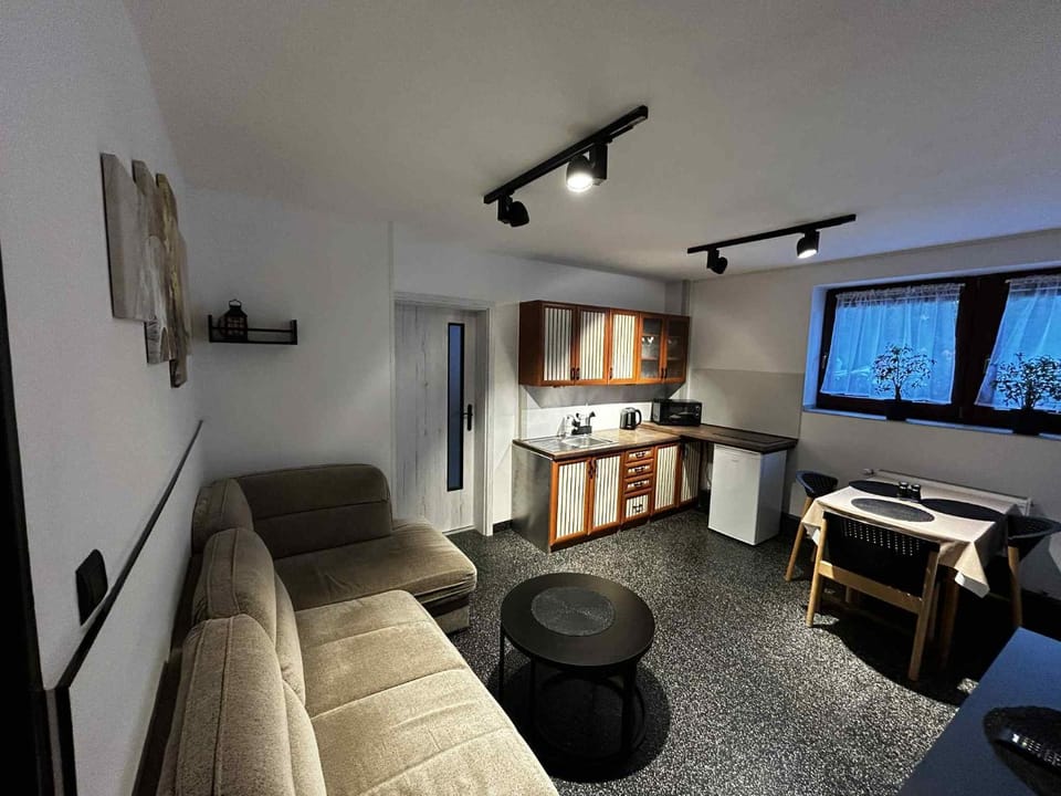 Kitchen or kitchenette, Living room