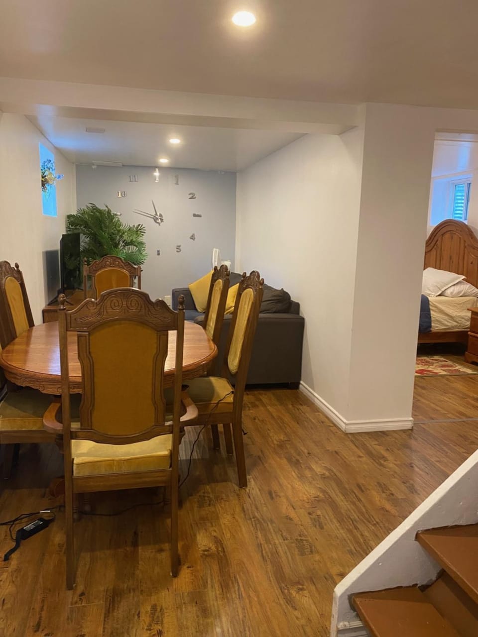 Living room, Seating area, Dining area, Bedroom