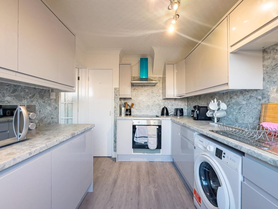 Kitchen or kitchenette, oven, stove