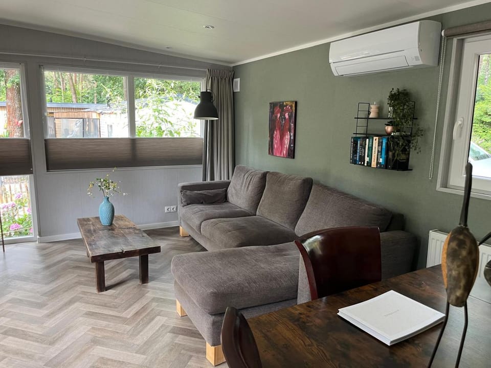 Living room, air conditioner