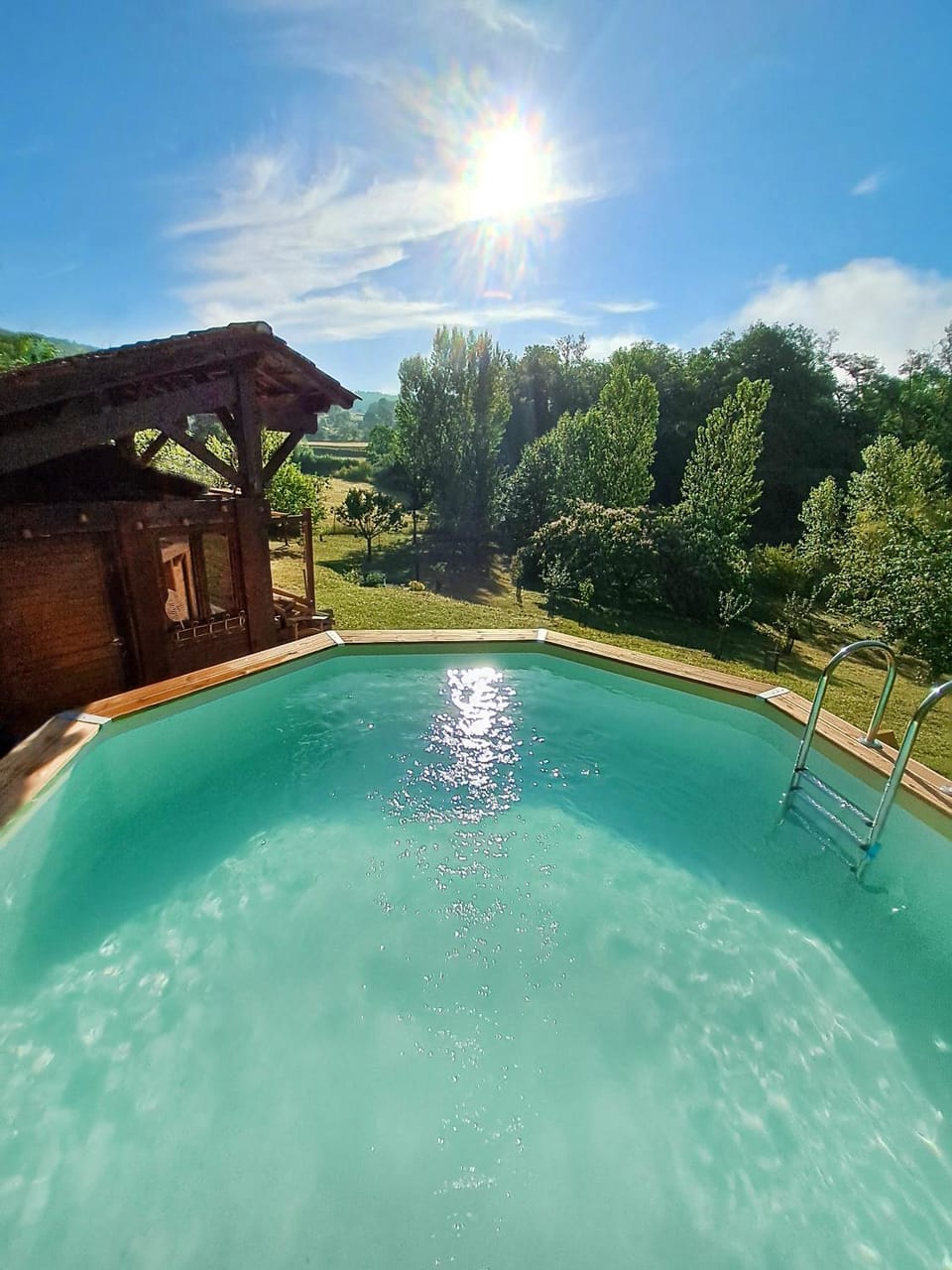 Natural landscape, Swimming pool