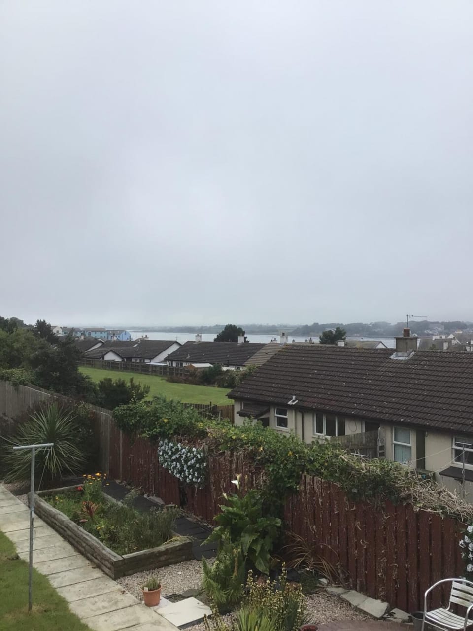 Garden, Sea view