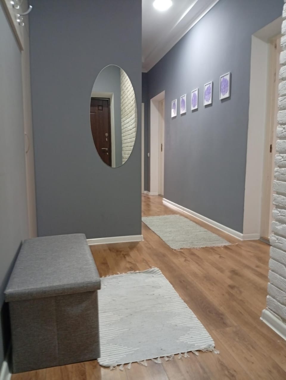 Gray Apartment in Ukraine