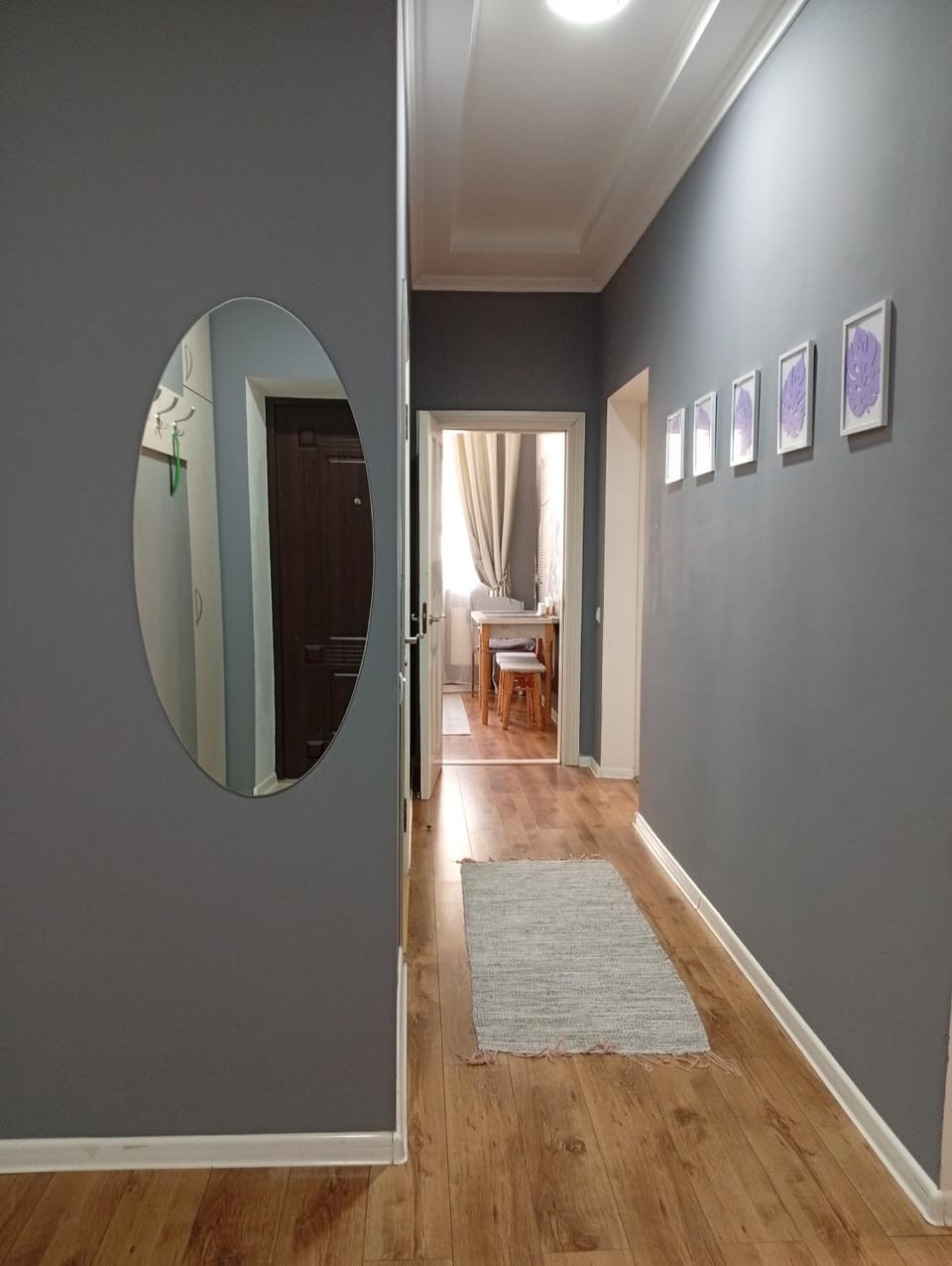 Gray Apartment in Ukraine