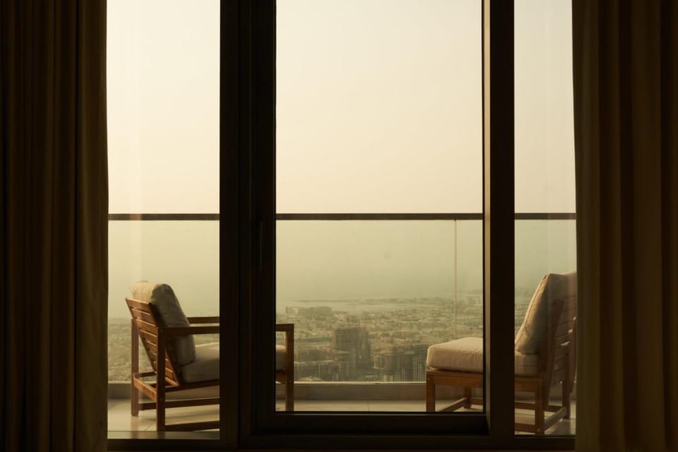 Balcony/Terrace, Balcony/Terrace, Living room, Seating area, City view