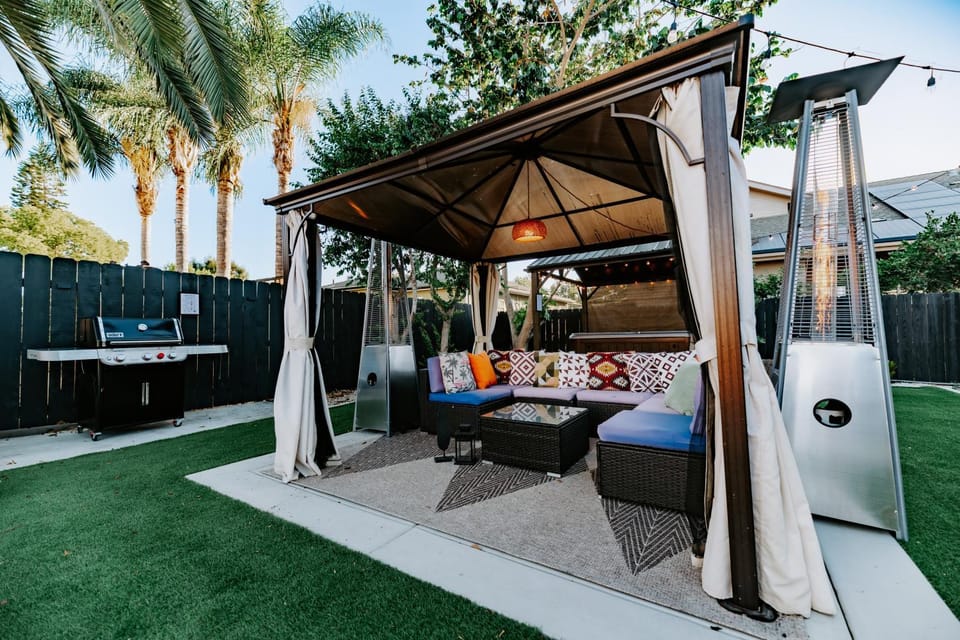 BBQ facilities, sunbed