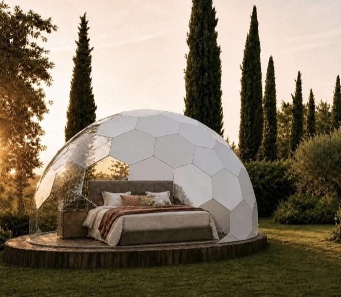 La Maison Amorosa & Bubble Glamping House in Umbria