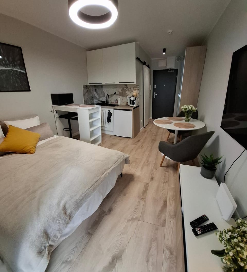Bed, Kitchen or kitchenette, Photo of the whole room, Bedroom, pet friendly