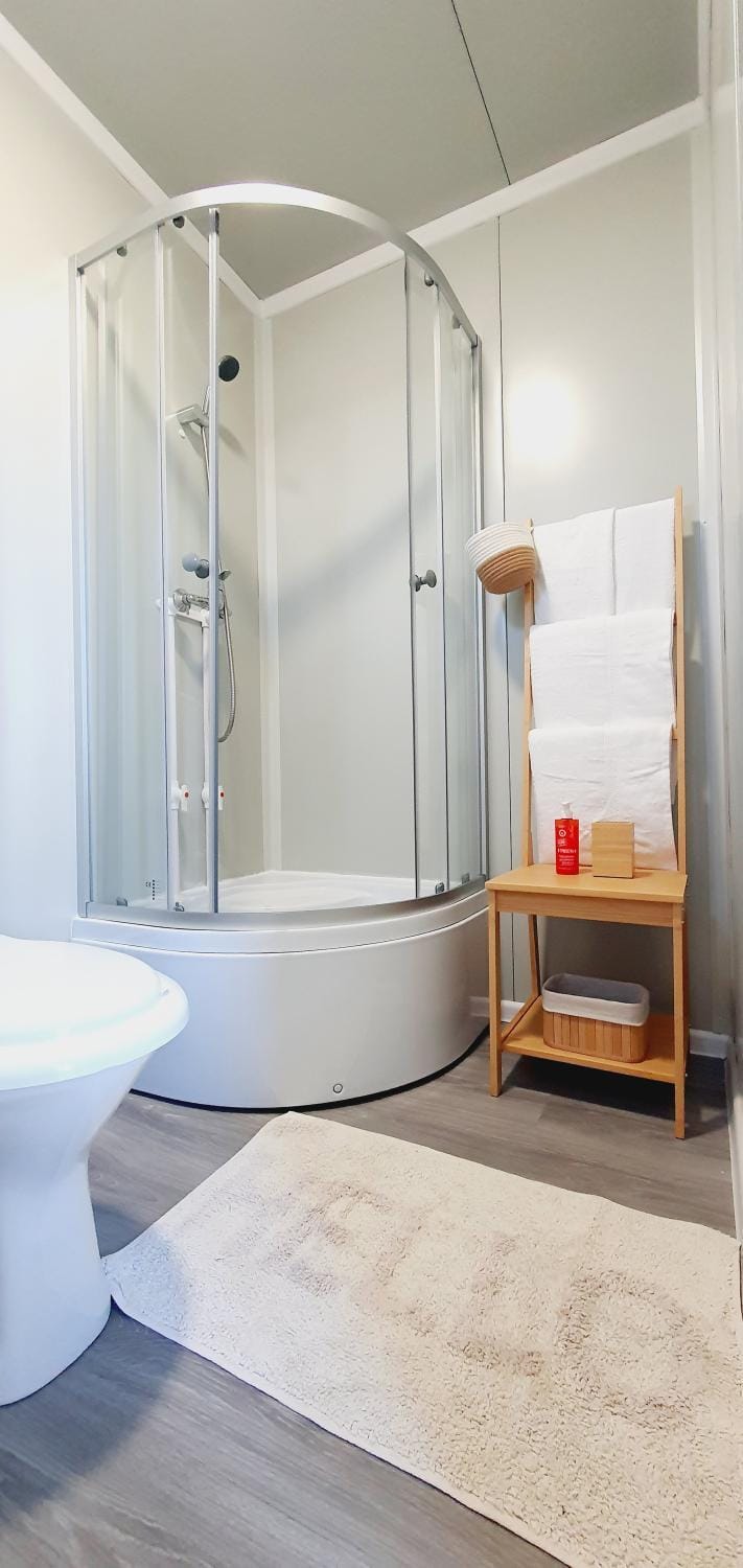 Shower, Bathroom, towels