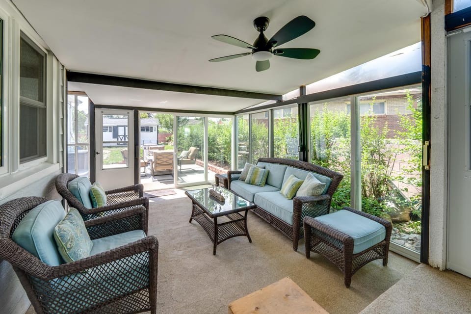 Walk to Frontier Days Park: Cheyenne Home w/ Patio House in Cheyenne