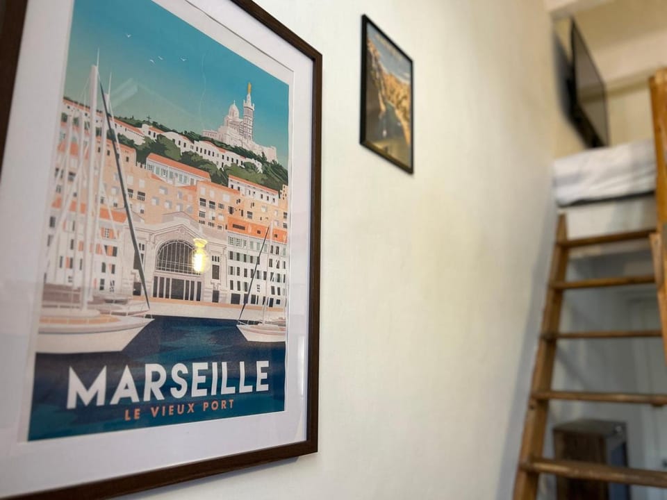 Studio avec extérieur proche plage et vieux port Apartment in Marseille