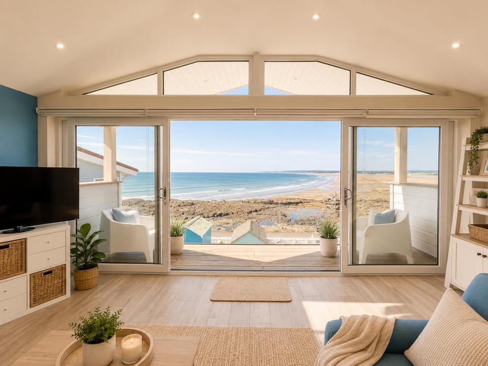 Seaside Getaway with Balcony & Ocean Views - Westward Ho! Apartment in Westward Ho