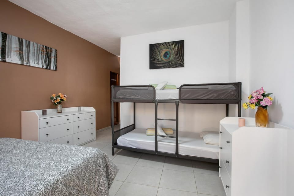 Property building, Living room, Bedroom