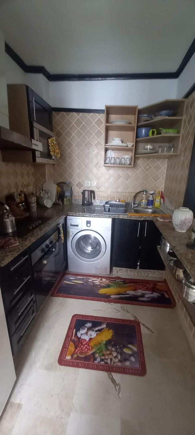 Vue Mer & Sérénité, Appartement Chic avec Piscine à Dar Bouazza Apartment in Casablanca-Settat