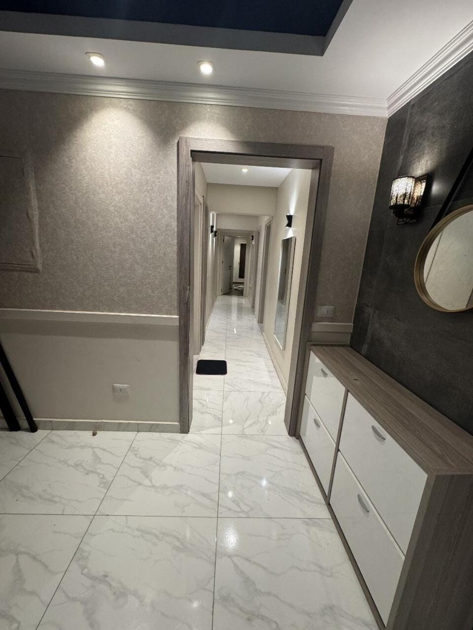 4 beds apt in Stone Residence compound Apartment in New Cairo City