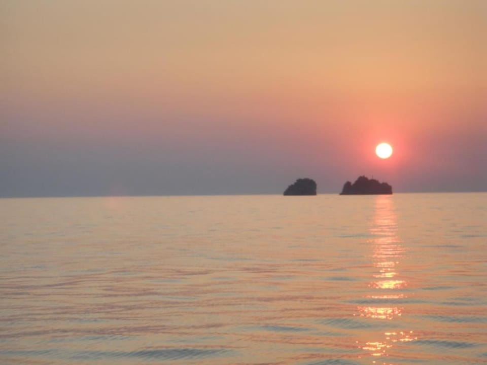 Nearby landmark, Sunset