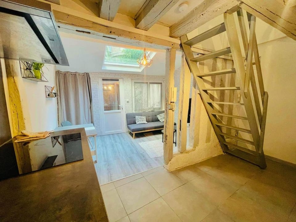 Charmante maison triplexe avec jardinet Bed and Breakfast in Orléans