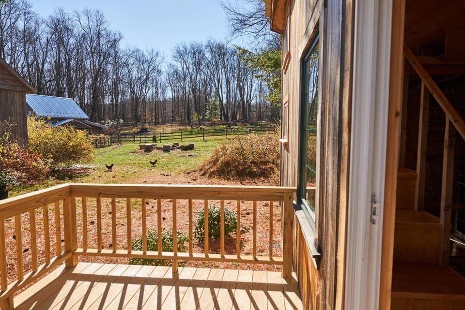 Outlier Inn Tiny House 1 on Farm Upstate Catskills Apartment in Hudson Valley