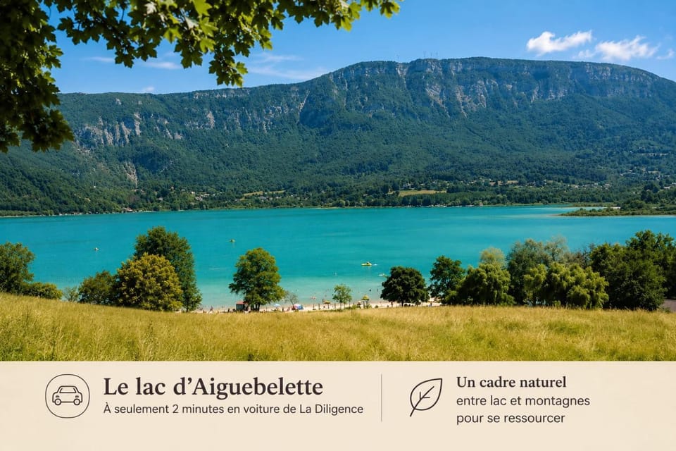 La Diligence - Chambres d'hôtes au lac d'Aiguebelette Bed and Breakfast in Auvergne-Rhône-Alpes