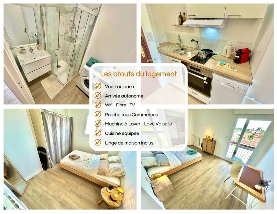 Bathroom, Bedroom, kitchen