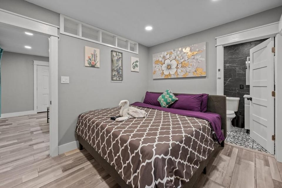 Cozy & Chic Apt King Bed -Free Parking Apartment in Houston
