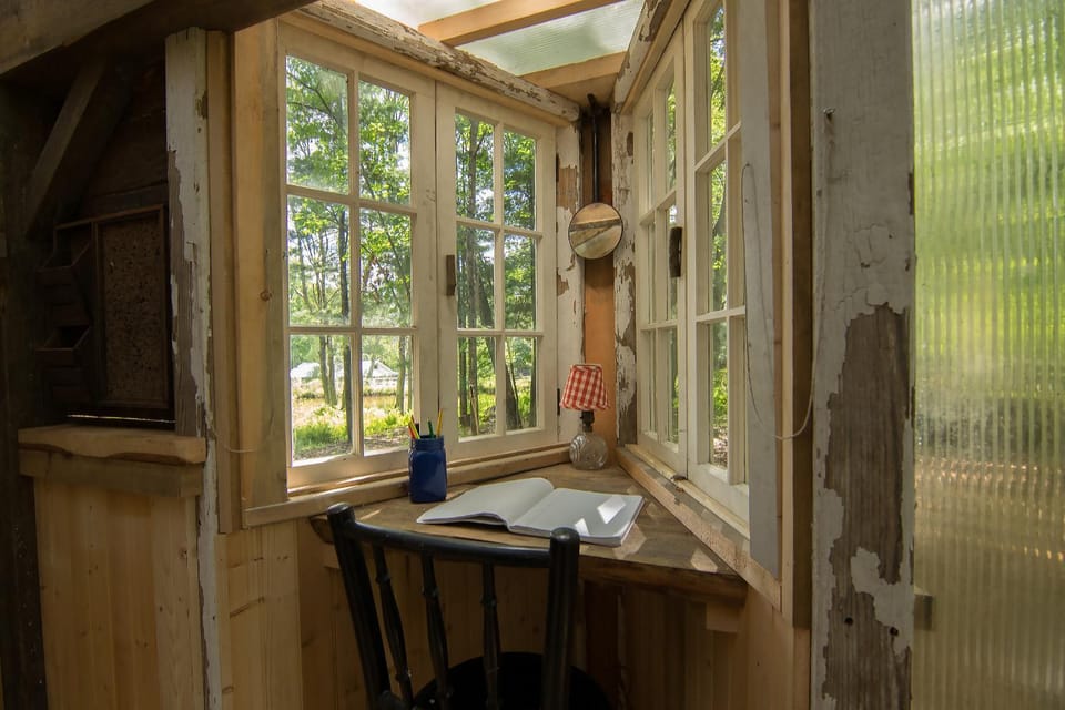 Outlier Inn Tiny House 4 on Farm Upstate Catskills Campground/ 
RV Resort in Hudson Valley