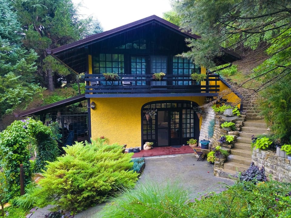 Property building, Spring, Day, Natural landscape