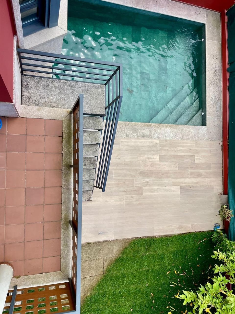 Property building, Patio, Day, View (from property/room), Balcony/Terrace, Pool view