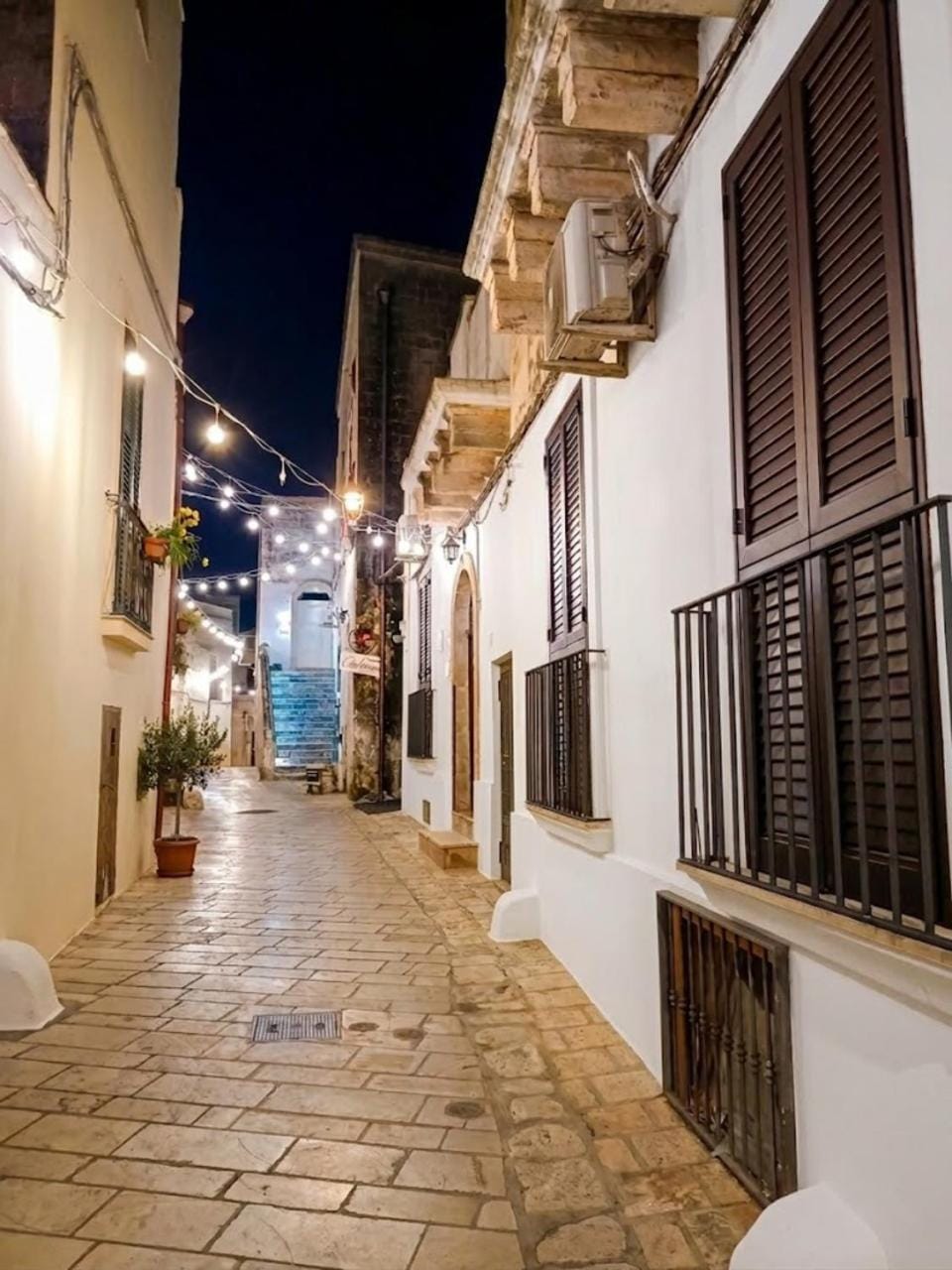 Property building, Night, Neighbourhood, Street view