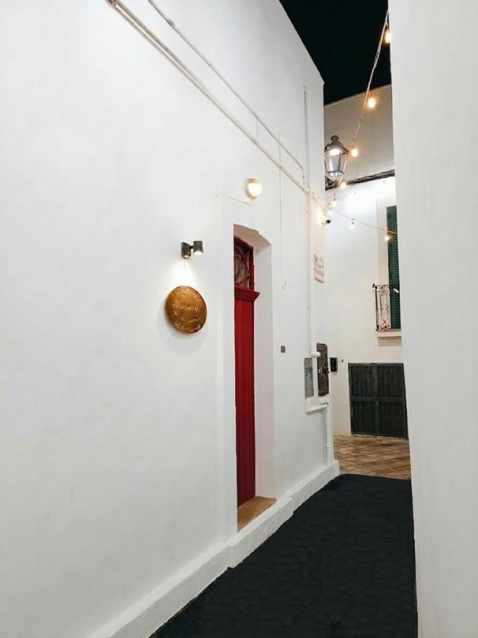 Property building, Night, Quiet street view