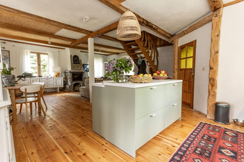 Cisza żurawi House in Poland