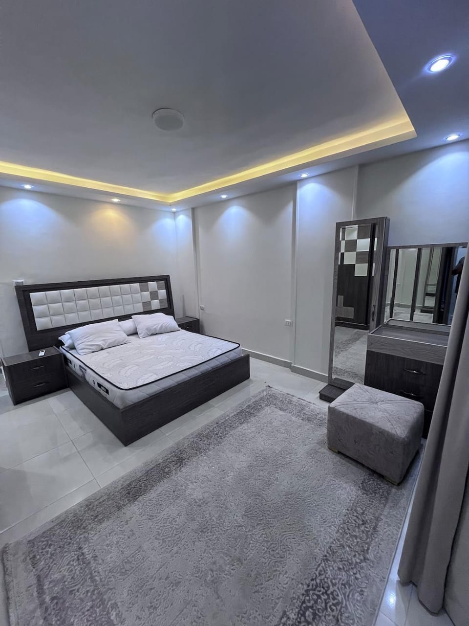 Bed, Bedroom, wardrobe