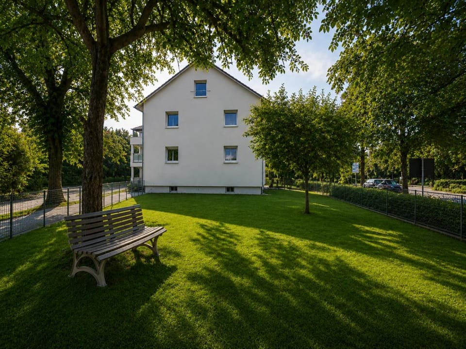 Property building, Garden, Garden view