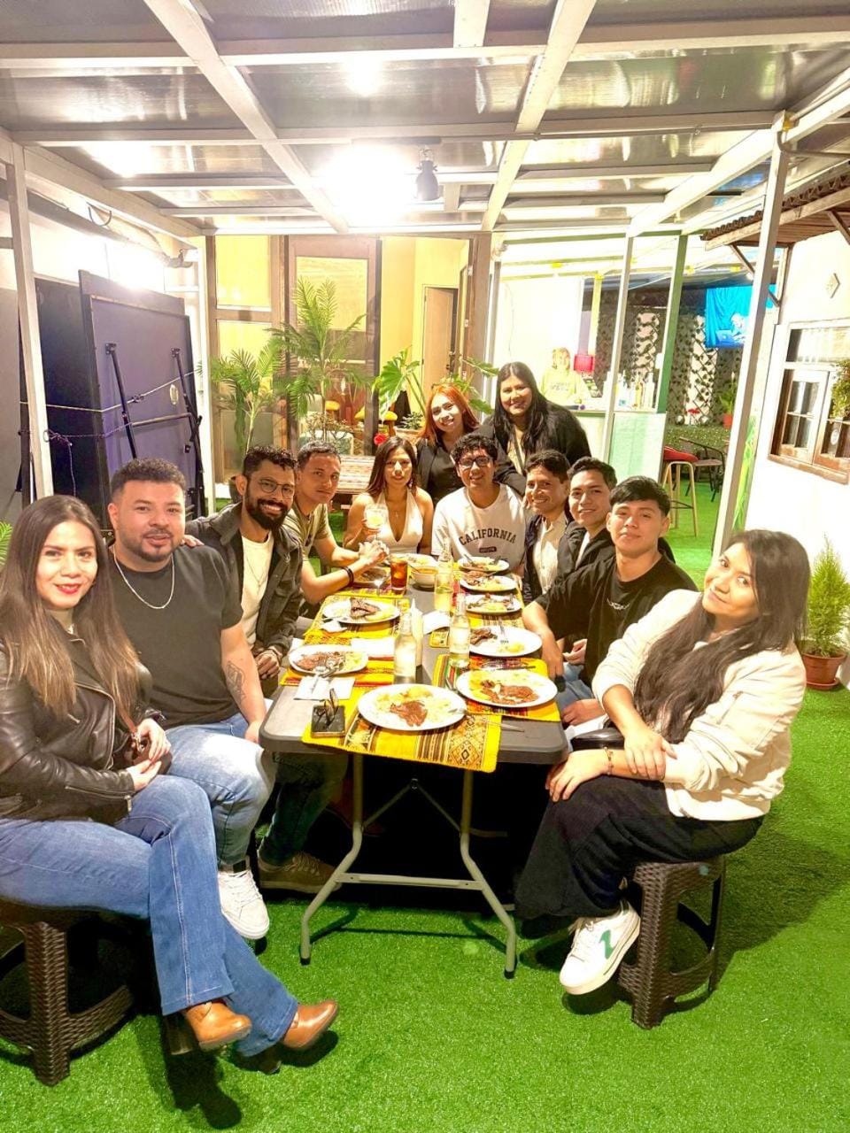 group of guests
