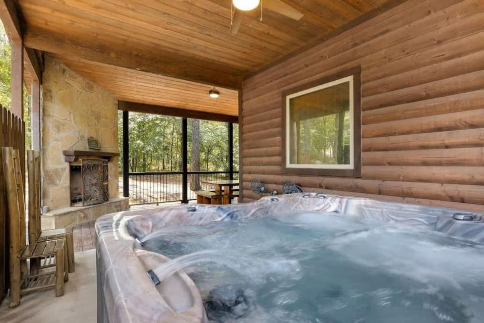 Hot Tub, View (from property/room), Seating area