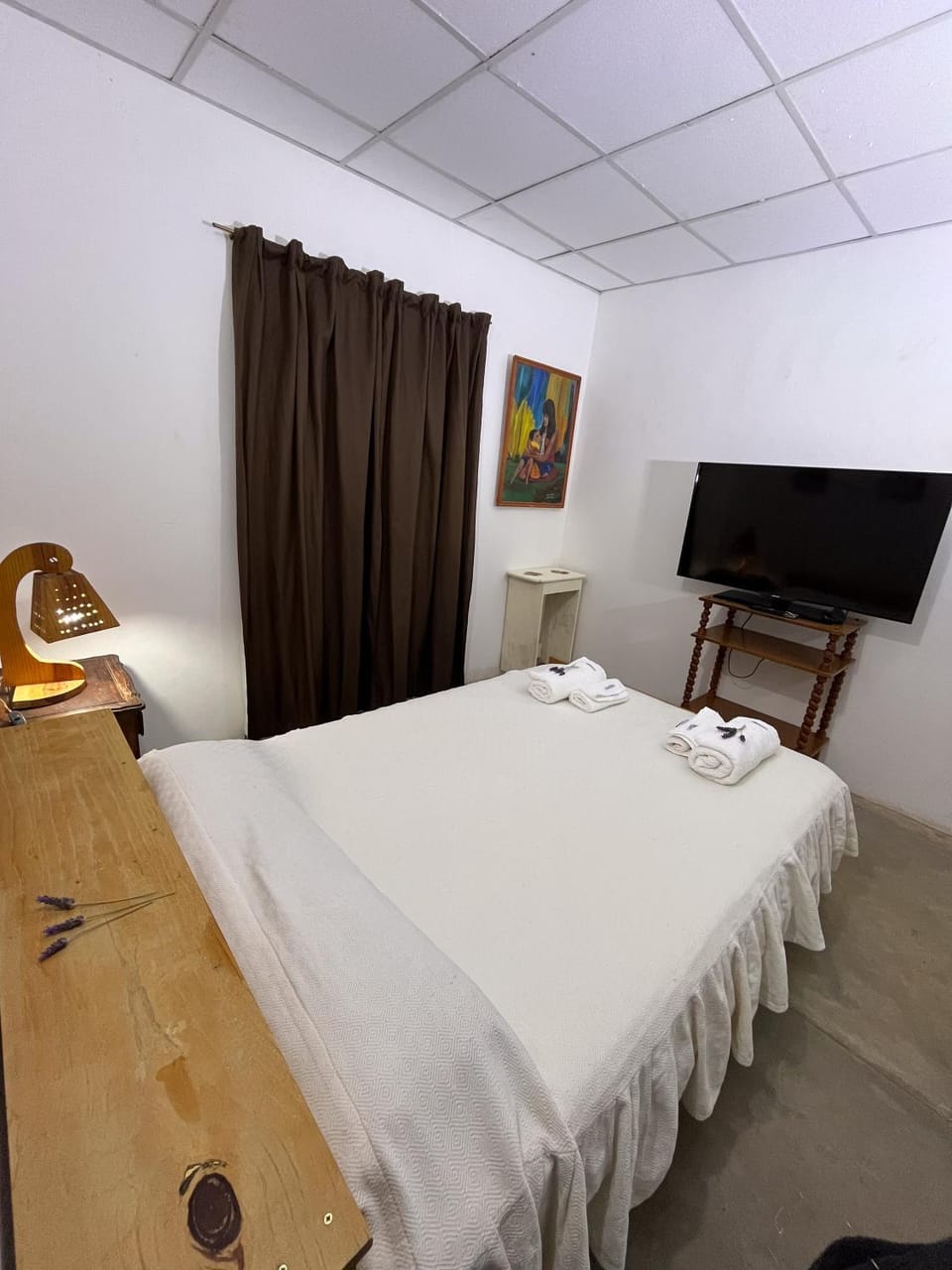 Bed, TV and multimedia, Photo of the whole room, Evening entertainment, Bedroom