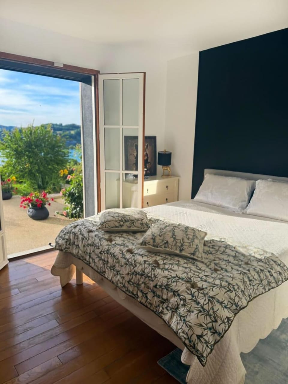 L'EMERAUDE suite lake view swimming pool beach 10 min walk away House in Auvergne-Rhône-Alpes