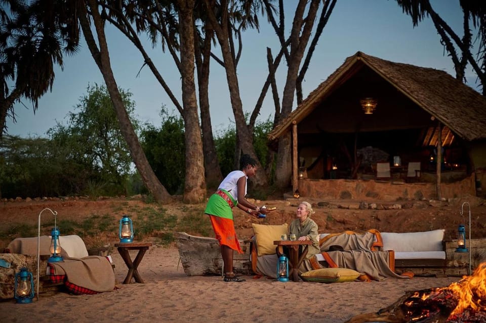 BBQ facilities, group of guests