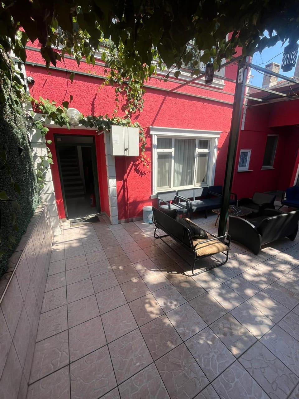 Property building, Patio