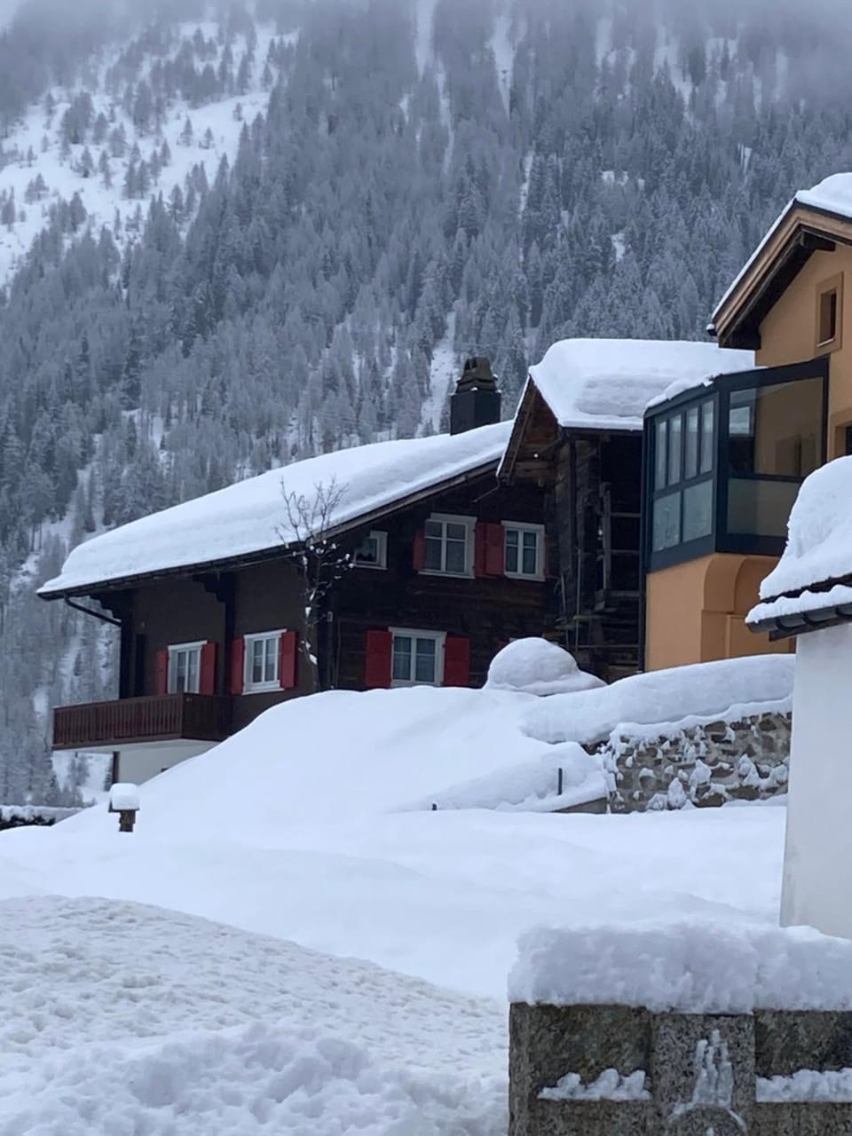 Property building, Winter