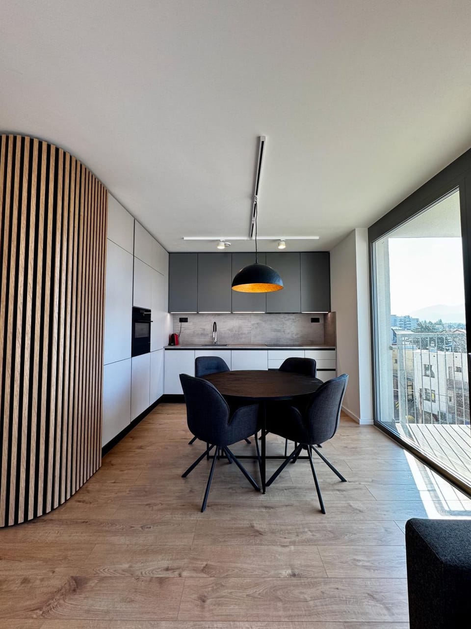Living room, Seating area, Dining area
