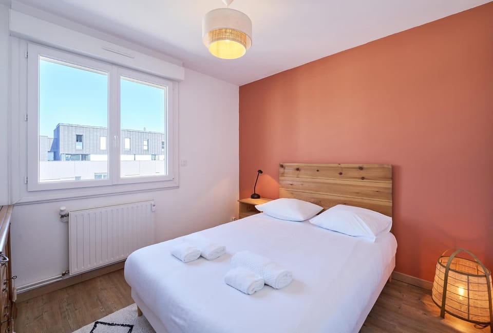 Le Jacques Cartier - appartement T2 - terrasse et parking Apartment in Rennes