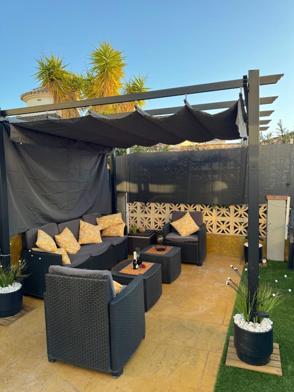Patio, Garden, Garden, Balcony/Terrace, Garden view