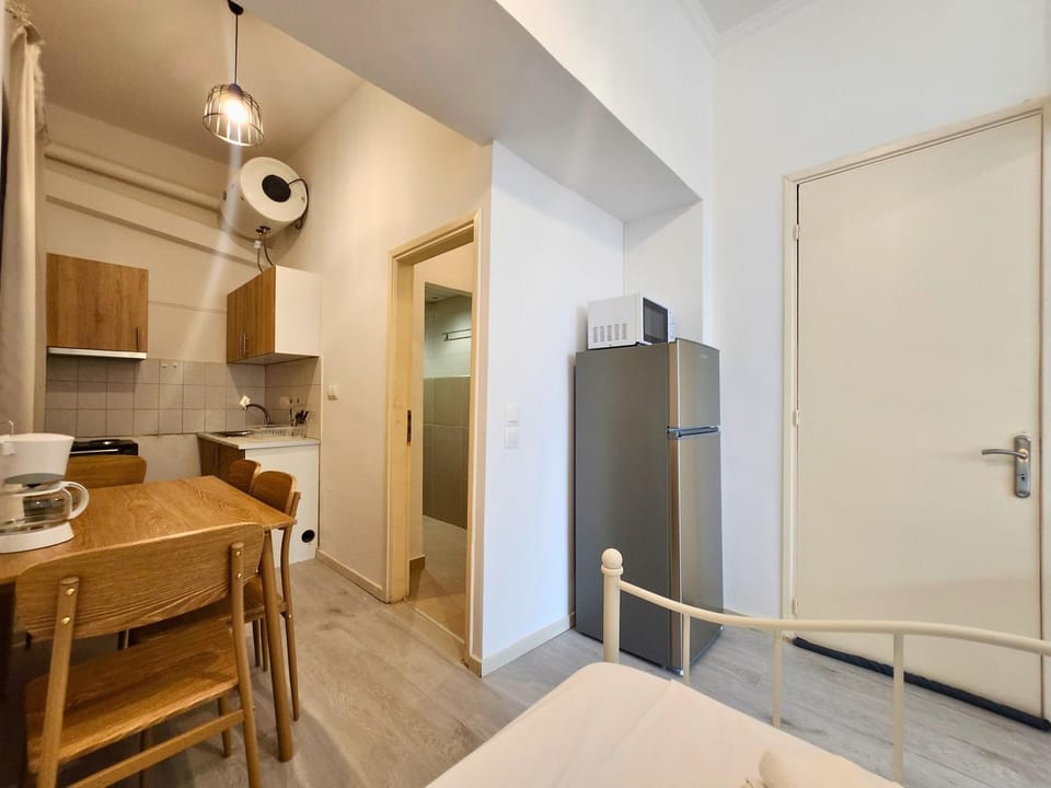 Kitchen or kitchenette, Dining area, oven, stove