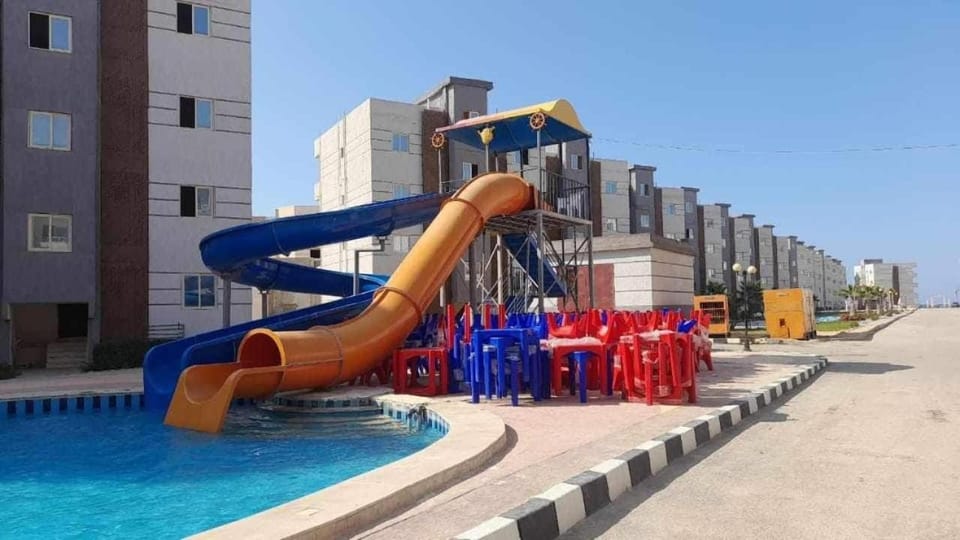 Aqua park, Evening entertainment, Swimming pool