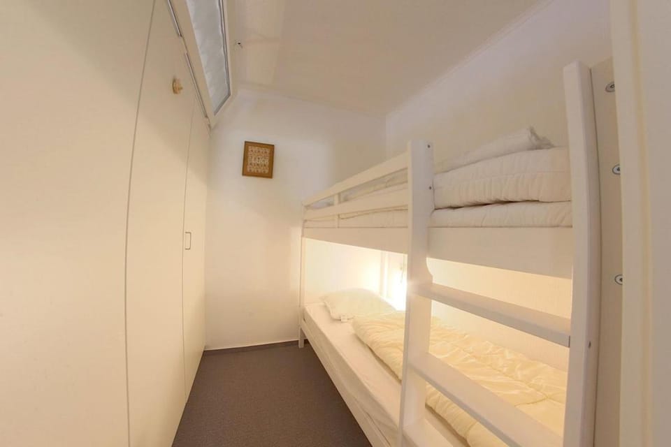 Bed, Photo of the whole room, Bedroom, bunk bed, wardrobe