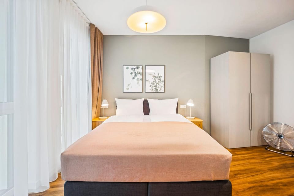 Bed, Bedroom, wardrobe