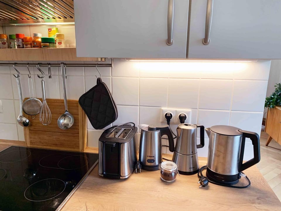 Coffee/tea facilities, Kitchen or kitchenette, toaster