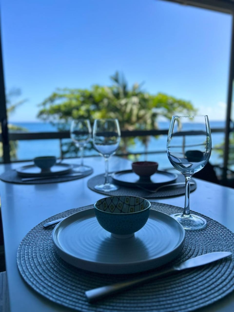 Natural landscape, Dining area, Sea view